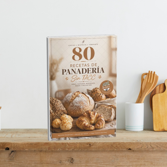 Panadería SIN TACC sin errores – 80 Recetas + Sistema paso a paso